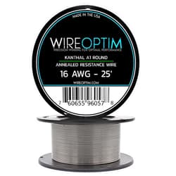 WIREOPTIM 16 AWG - Kanthal A1 Resistance Wire - 25 Feet