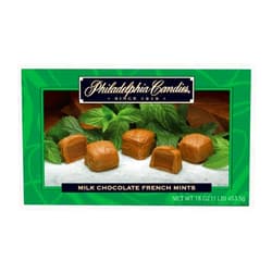 Philadelphia Candies French Mint Meltaway Truffles, Milk Chocolate 1 Pound Gift Box