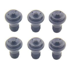 JIUDANI Wine Saver Vacuum Stoppers Pack of 6 Rubber Wine Stoppers, for Wine Saver Vacuum Pump Preserver, Bottle Rubber Corks to Preserve Wine Flavor Best Wine Air Vacuum Stoppers to Keep Wine Fresh