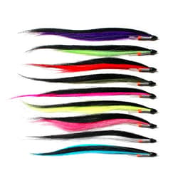 Tigofly 9 pcs/lot 9 Colors Skinny Sunray Shadow Tube Fly Set 16-20cm for Salmon Trout Steelhead Fly Fishing Flies Lures Set