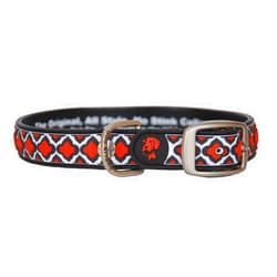 Dublin Dog 67919 ASNS Babylon Red Dog Collar, Large/X-Large