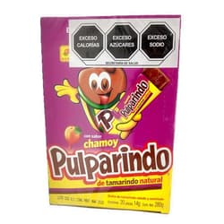Pulparindo Chamoy Tamarind Pulp Candy 20 count