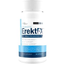 Generic Probiotic ErektFx - Male Probiotics - Lift Your Gut Health to Support Your Overall Mind & Body - Over 40 Billion CFU’s of Probiotics Formulated for Men - Support Improved Overall Health