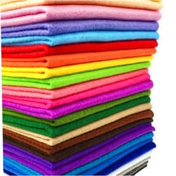 flic-flac 28pcs 12 x 8 inches (30cmx20cm) 1.4mm Thick Soft Felt Fabric Sheet Assorted Color Felt Pack DIY Craft Sewing Squares Nonwoven Patchwork