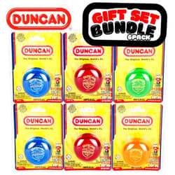 Duncan Toys Imperial Yo-Yo (6-pc), Beginner Yo-Yo with String, Steel Axle and Plastic Body, Assorted Colors