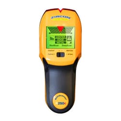 Zircon MultiScanner A250c All-in-One Stud Finder, Metal Detector, and Live AC Wire Scanner – Center and Edge Stud Detection with WireWarning and Metal Scan Modes for Accurate Wall Scanning
