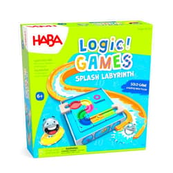 HABA Logic! Games: Milo's Waterpark - Splash Labyrinth Dexterity Maze Game