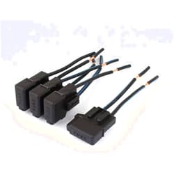 Lon0167 New Lon0167 Auto Vehicle Featured Sound Audio Inline reliable efficacy ATC Vane Fuse Holder Black 4 Pcs(id:a31 8a cd 8bd)
