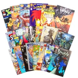 SCS Direct 20 Assorted Comic Book Value Collection- Amazing Selection of DC, Marvel & Indie Publishers- No Dupes or Inappropriate Content- Great Birthday Holiday Gift for Any Superhero or Graphic Novel Fan