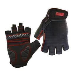VMFTS Motorcycle Glove Non-Slip Cycling Gloves Spin Bike Weightlifting Gloves for Men Womens Premium Wear-Resisting Gym Gloves Half Finger Black