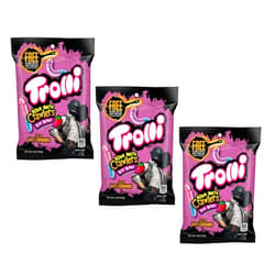 Smiling Sweets Trolli Sour Brite Very Berry - Pack of 3 - Smiling Sweets - Delicious Sour Brite Crawlers Everyone Will Enjoy - Vibrant Colors Sure to Catch Your Eye - Eat them Anywhere and Anytime