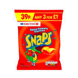 Besmon Smiths Snaps Spicy Tomato Flavour (21g x 30)