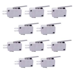 TWTADE / 10pcs V-152-1C25 Hinge Lever Type Miniature Micro Limit Switch SPDT Snap Action Switch Snap Action for Arduino
