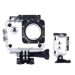 TEKCAM Action Camera Waterproof Case Underwater Protective Housing Case Compatible with AKASO EK7000 V50 Elite/REMALI CaptureCam/Apexcam/Vemont/SJCAM/HLS/Jadfezy/Xilecam/WOLFANG GA300 Action Camera