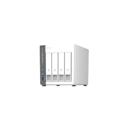 QNAP TS-433-4G-US 4 Bay NAS with Quad-core Processor, 4 GB DDR4 RAM and 2.5GbE Network (Diskless)