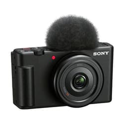Sony ZV-1F Vlog Camera for Content Creators and Vloggers Black