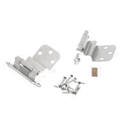 Amerock 2-1/8 in. W x 2-3/4 in. L Polished Chrome Steel Self-Closing Hinge 2
