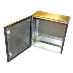 Bud Industries SNB3736-SS NEMA 4X Stainless Steel Enclosure