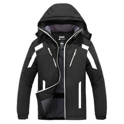 Skieer Men's Waterproof Ski Jacket Winter Snow Coat Windproof Snowboarding Jackets Warm Raincoat