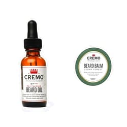 Cremo Beard Oil, Revitalizing Cedar Forest, 1 fl oz - Restore Natural Moisture and Soften Your Beard & Styling Beard Balm, Forest Blend, Nourishes, Shapes And Moisturizes All Lengths Of Facial Hair