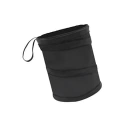 UHANBUT Collapsible Car Trash Can, Mini Portable Automotive Garbage Bag, Pop-Up Vehicle Rubbish Bin, Waterproof Waste Basket Bin with Magic Sticker, Hanging Washable Auto Trash Bag (1PC)