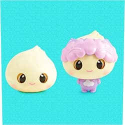 My Squishy Little Dumplings – Interactive Doll Collectible With Accessories – Doe (Purple)