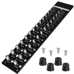 Comfylichi Thread Checker, 28 Nut and Bolt Thread Checker(14 Metric & 14 Standard) Bolt Size and Thread Gauge, Bolt and Nut Identifier Gauge,Screw Bolt Gauge