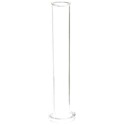 United Scientific HYC500 Borosilicate Glass Hydrometer Cylinder, 500ml Capacity