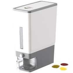 Lifewit Rice Dispenser 25 Lbs(11.3kg), Rice Storage Container Sealed Moisture Proof with Measuring Cup for Kitchen Pantry Household, BPA-Free