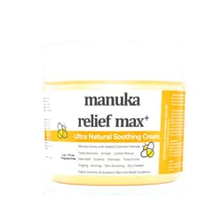 YOEU NATURALS Max Strength Relief Natural Organic Manuka Honey Cream Ointment, Soothing Relief for Dry, Heat Rash, Hidradenitis, Itchy, Eczema, Psoriasis, Leg, Belly, Armpit, Foot, Hand, Irritable Skin For All Ages