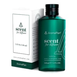 Aromaplan Hotel Scents Santal 5 Fl Oz, USA Fragrance- Home Luxury Aroma & Hotel Collection Diffuser Oil- Hotel Diffuser Oil for Aromatherapy- USA Made, Bigger Bottle, Bolder Aroma & Longer Lasting