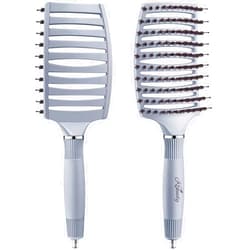 KTKUDY Detangling Hair Brush for Color-Treated, Fine & Fragile Hair Types - Eliminates Knots & Reduces Breakage Hairbrush for Wet & Dry Hair - Tangle Free Detangler Brush For Women Men & Kids