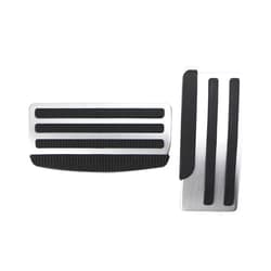 IKBDLNCUQ Car Pedal Pedal Cover Fit for Nissan Navara NP300 Frontier Terra Car Fit for Gas Fuel Brake No Drilling Pedals 1997-2022 Pads Accessories Car Foot Pedal(at)