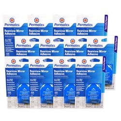 Permatex Professional Strength Rearview Mirror Adhesive (12 Pack)