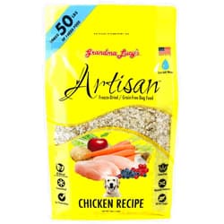 Grandma Lucy's Artisan Dog Food, Grain Free and Freeze-Dried - Artisan Chicken, 10Lb Bag