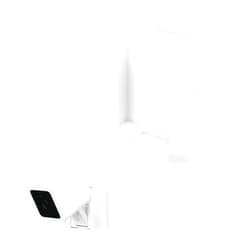 BRAINWAVZ Screwless Corner Mount for Wyze Cam v3 & v4, VHB Stick On - Easy to Install, No Tools Needed, No Mess, No Drilling, Strong Adhesive Mount, White