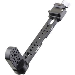 LEFTFOTO Gimbal Handgrip Mount Extension Bracket,Adjustable Extension Plate Compatible for DJI Ronin DJI RS2/RSC2/RS3/RS3PRO/RS3 Mini Gimbal Stabilizer with NATO Clamp and Cold Shoe Mount