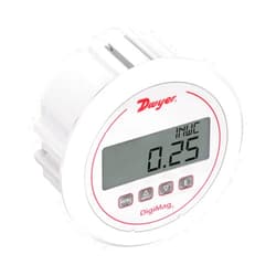 Dwyer DigiMag Series DM-1000 Differential Digital Pressure Gauge, Range 0-15