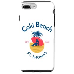 YO MINUS iPhone 7 Plus/8 Plus Coki Beach St. Thomas Case