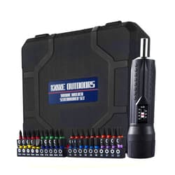 KNINE OUTDOORS Torque Screwdriver Wrench Driver Set 10-70 Inch Pounds lbs for Maintenance with T-bar Handle, 40 Hex Bits, 1/4
