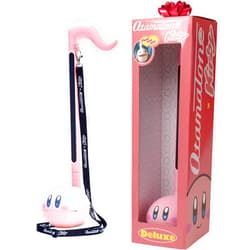 Otamatone Deluxe Japanese Musical Instrument Portable Music Synthesizer from Japan by Maywa Denki Studio Award Winning, Educational Fun Gift for Children, Teens & Adults - Kirby (English Manual)