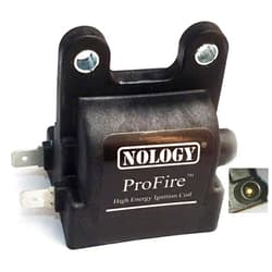 Nology ProFire Ignition Coil P/N 152 001 060 T, for Triumph Motorcycles 2001-2008 Carburetor Models - America/Speedmaster/Scrambler 900 / Trophy 900, (0.6 Ohm), Single-Outlet Coil PFC-06ST