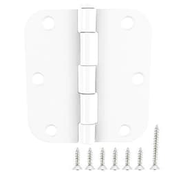TDCHINGES 3 Pack White Door Hinges 3.5