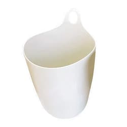 MinnowXY Wall Mount Pen Holder With Hanging Hook Remote Large Waste Basket Office Desk Management For Students, as described