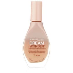 Maybelline New York Dream Wonder Fluid-Touch Foundation, Ivory, 0.67 Fluid Ounce