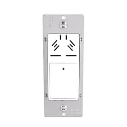 Eaton HDFS3P1-W-L Humidity Sensor and Bath Fan Control Single Pole, White