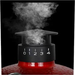 Vankey Umbrella Cast iron Cap for Kamado Joe Classic & Big Joe Series ，Replacement for Kamado Joe Dual Function Metal Chimney Top Kamado Joe Replacement Parts