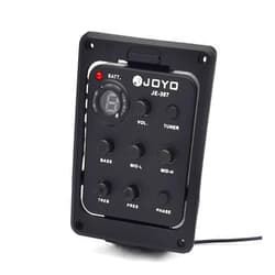 JOYO JE-307 5-Band EQ Equalizer Acoustic Guitar Piezo Pickup Preamp Tuner System with LCD Display