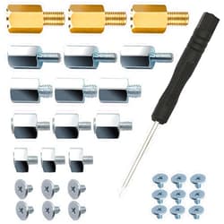 SGTKJSJS PCIe NVMe M.2 SSD Mounting Screws Kit for Asus Gigabyte ASRock Msi Motherboards, 30pcs