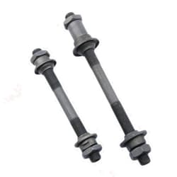 Meuey Lyot Bike Axle Black Hollow Hub Shaft Front and Rear Axle Kit Mountain Bike Quickly Releases Bike Hub 108mm，145mm-2PCS